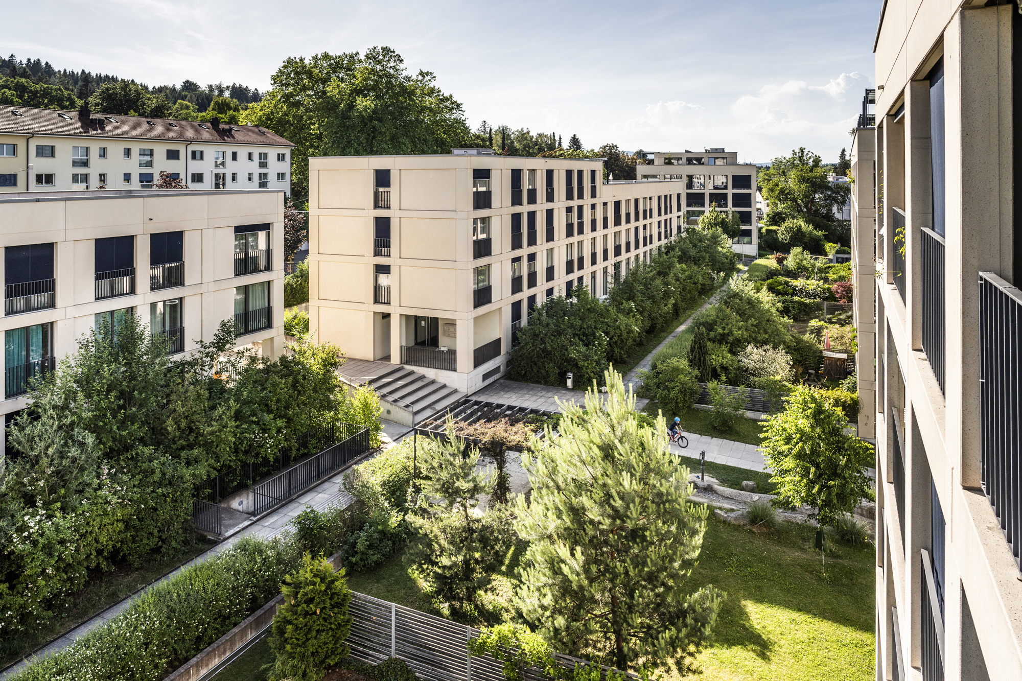 Stammsiedlung Baugenossenschaft Brunnenhof Zürich